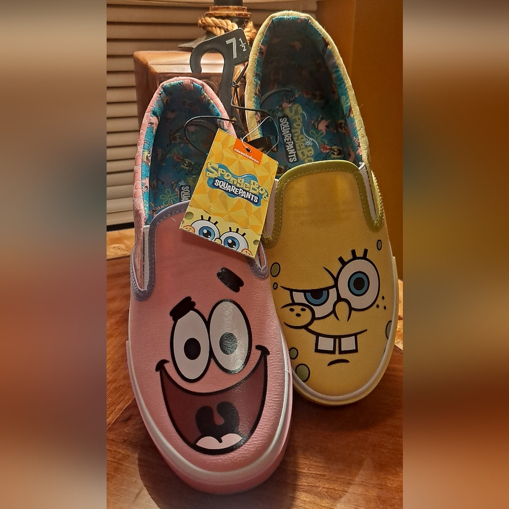 Nickelodeon SpongeBob Women’s Slip-on Sneakers